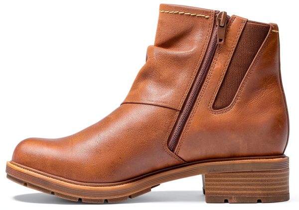 Clarks Hearth Sofia Womens Ankle Boot Leather Comfort Casual-2
