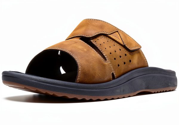 Clarks Breeze Slide Mens Sandal Adjustable Strap Lightweight-0