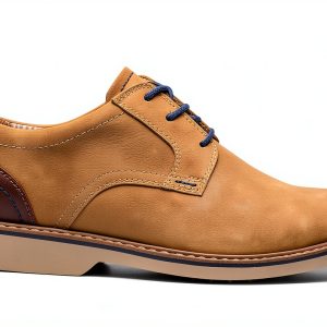 Clarks Radcliff Low Mens Oxfords Light Tan Nubuck Leather-0
