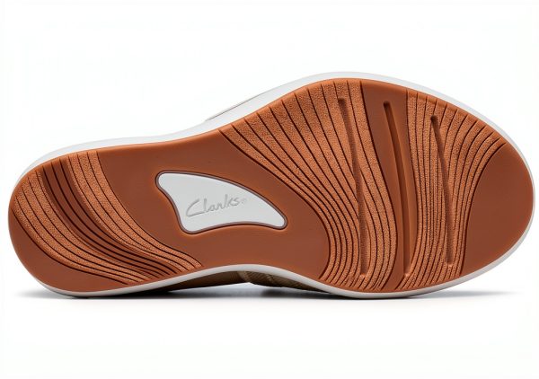 Clarks Cloudstepper Slip On Womens Textile Loafers Comfort-6