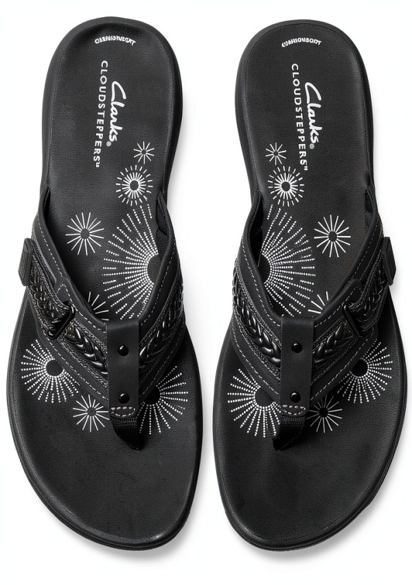 Clarks Cloudsteppers Breezey Sun Sandal Womens Comfort EVA-6