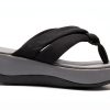 Clarks Womens Flip Flops Ortholite Footbed Lightweight-1