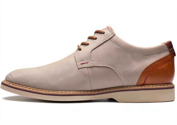Clarks Mens Running Shoes Leather Sneakers Lightweight-1