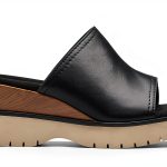 Clarks Diaz Slide Womens Wedge Sandal Leather Comfort-0