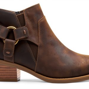 Clarks Danyelle Gema Womens Ankle Boots Leather Comfort-0