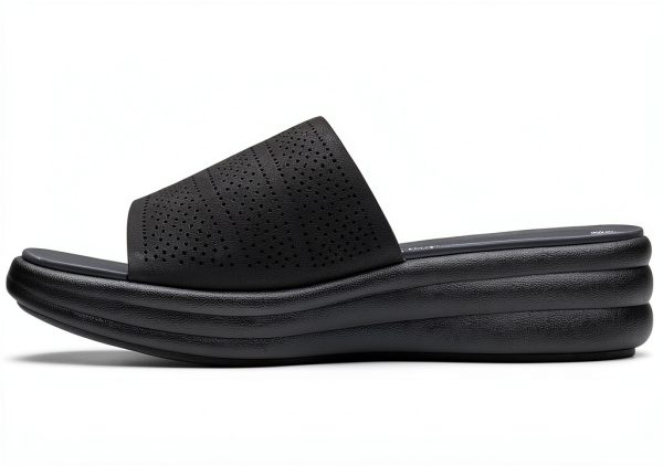 Clarks Cloudsteppers Drift Twist Womens Slide Sandals-3