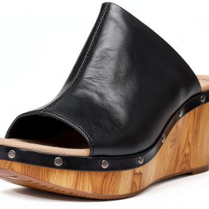 Clarks Womens Platform Sandals Leather Uppers Cushion Soft-0