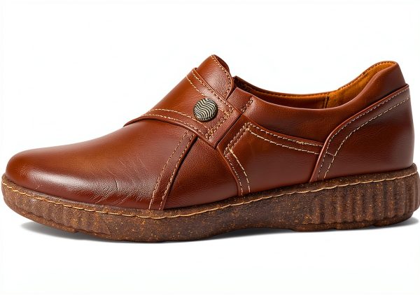 Clarks Caroline Pearl Womens Leather Slip On Loafers Comfort-0