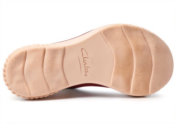 Clarks Womens Running Shoes Natural Textile Comfort Fit-6