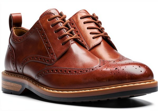 Clarks Aldwin Limit Mid Tan Leather Mens Shoes Comfort-1