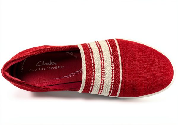 Clarks Cloudstepper Slip On Womens Loafers Textile Upper-5