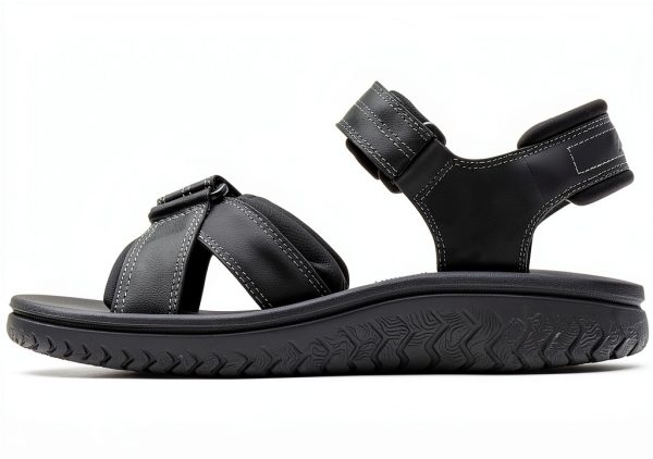 Clarks Mens Sandals Beeswax Leather Adjustable Strap-2