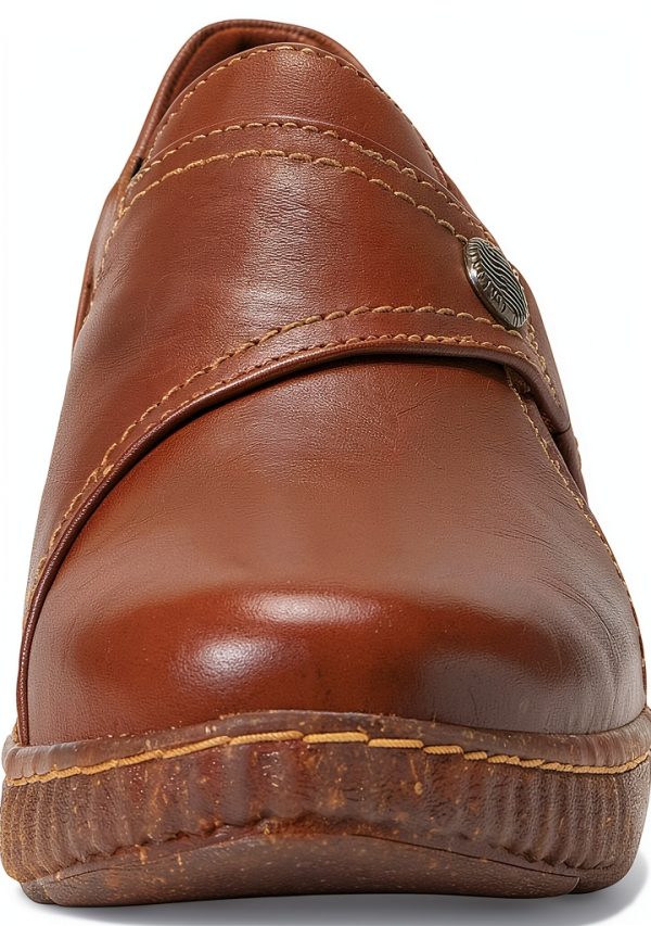 Clarks Caroline Pearl Womens Leather Slip On Loafers Comfort-3