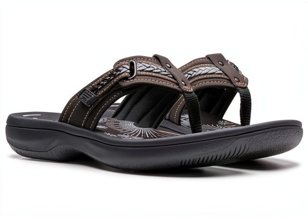 Clarks Cloudsteppers Breezey Sun Sandal Womens Comfort EVA-4