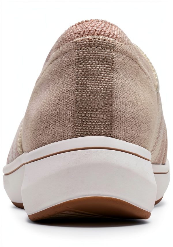 Clarks Cloudstepper Slip On Womens Textile Loafers Comfort-2