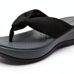 Lycra Platform Flip Flops Women Lightweight Arch Support-0