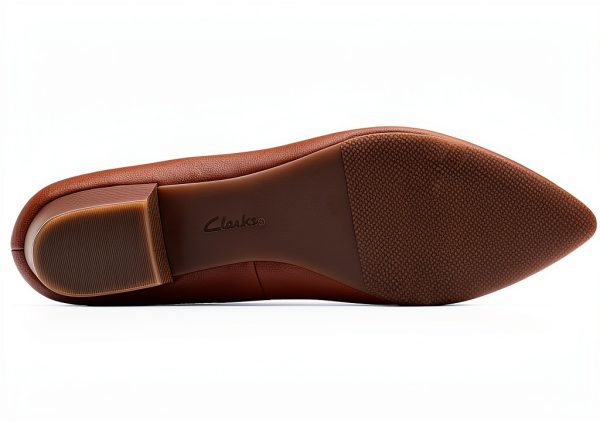Clarks Womens Pumps Leather Suede Textile Comfort Fit-4