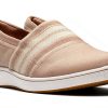 Clarks Cloudstepper Slip On Womens Textile Loafers Comfort-1