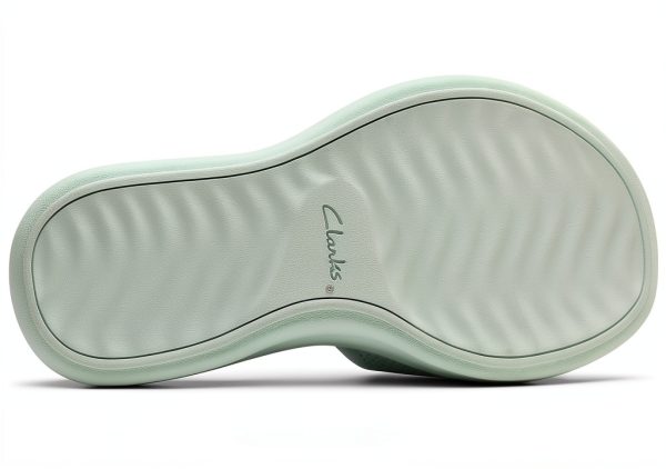 Clarks Womens Slide Sandals Breathable Textile Comfort-6