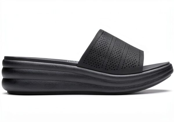 Clarks Cloudsteppers Drift Twist Womens Slide Sandals-4