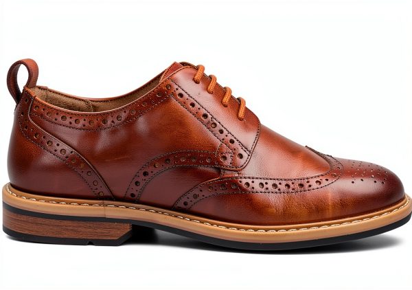 Clarks Aldwin Limit Mid Tan Leather Mens Shoes Comfort-3