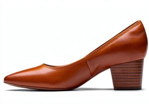 Clarks Womens Pumps Leather Suede Textile Comfort Fit-0