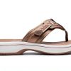 Clarks Cloudsteppers Breezey Sun Sandal Comfort Flat Womens-1