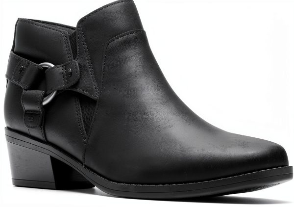 Clarks Danyelle Gema Womens Ankle Boots Leather Comfort-4