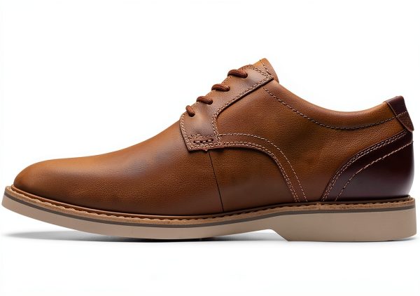 Clarks Mens Oxfords Beeswax Leather Comfort Footbed-3