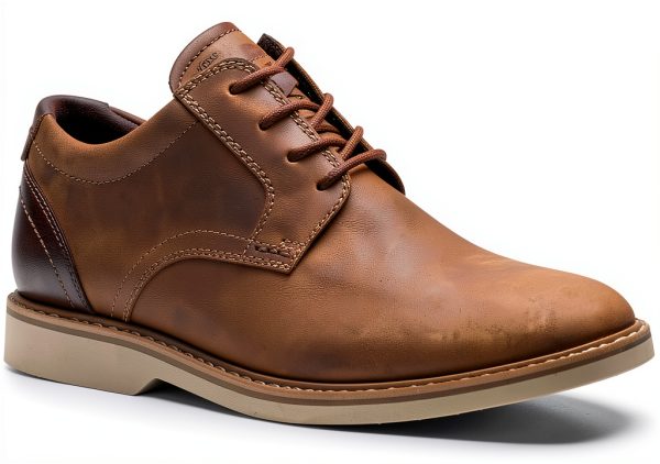 Clarks Mens Oxfords Beeswax Leather Comfort Footbed-5