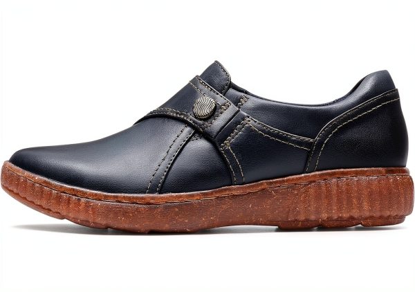 Clarks Caroline Pearl Womens Slip On Leather Comfort Casual-0