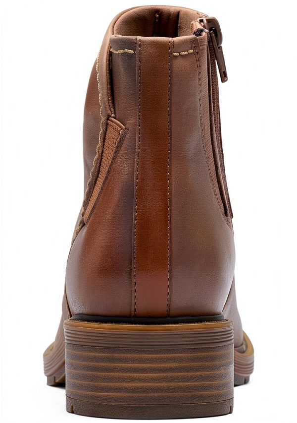 Clarks Hearth Sofia Womens Ankle Boot Leather Comfort Casual-1