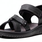 Clarks Mens Sandals Beeswax Leather Adjustable Strap-0