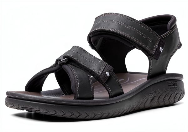 Clarks Mens Sandals Beeswax Leather Adjustable Strap-0