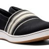 Clarks Cloudstepper Slip On Womens Flats Textile Comfort-1