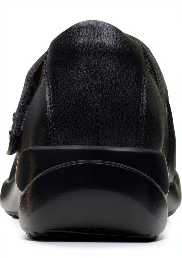Clarks Kaetlyn Jane Womens Black Leather Flats Comfort-1