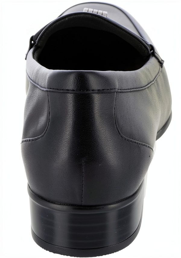 Clarks Womens Loafers Black Leather Slip On Comfort-7