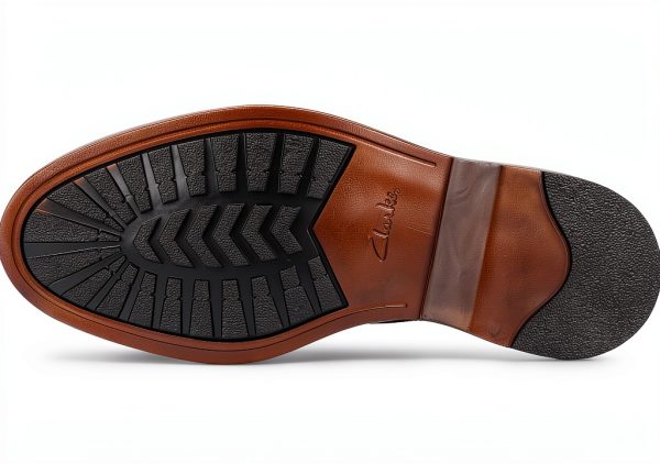 Clarks Aldwin Limit Mid Tan Leather Mens Shoes Comfort-5