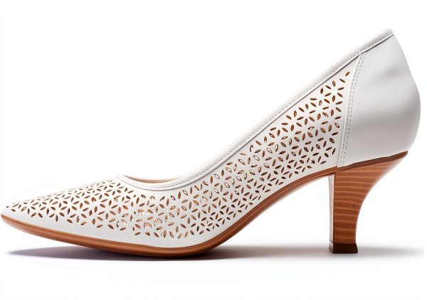 Clarks Womens Fashion Sneakers Off-white Beige Leather Wide-1