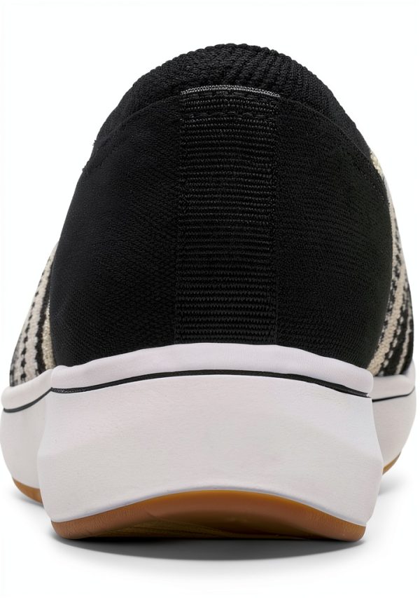 Clarks Cloudstepper Slip On Womens Flats Textile Comfort-2