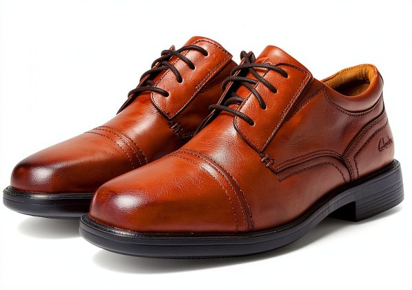 Clarks Dresslite Cap Mens Oxford Comfort EVA Sole-0